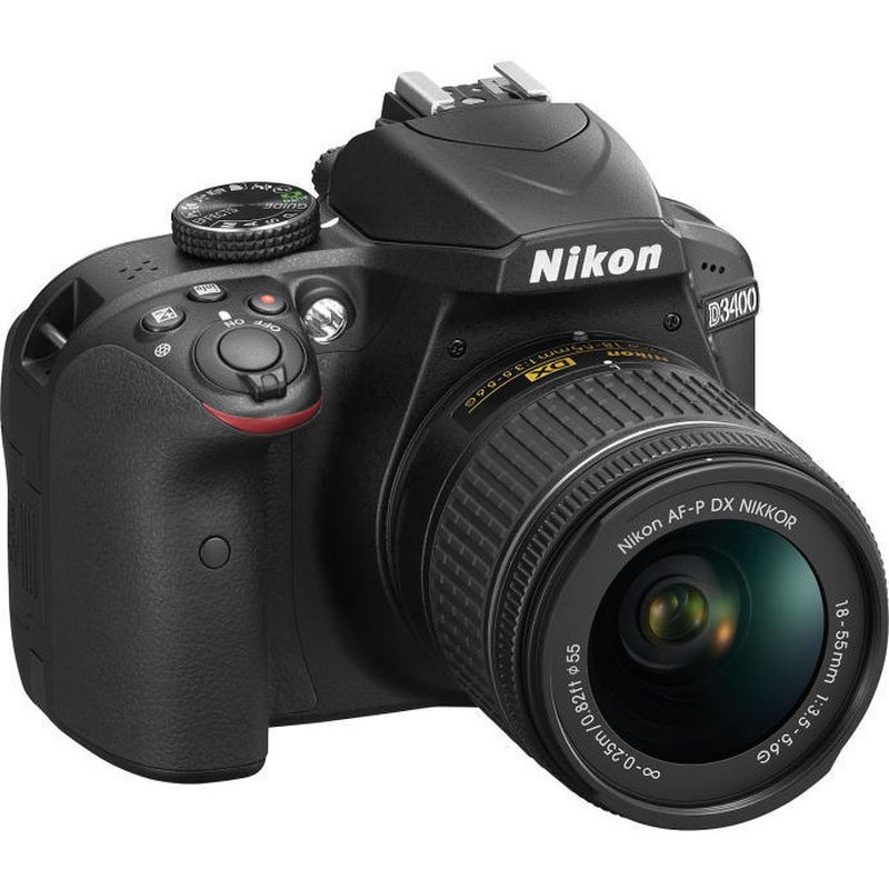 Nikon D3400 (AF-P 18-55 VR) 3 ani garantie body